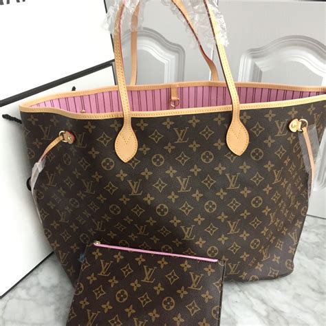 all black lv monogram neverfull|neverfull monogram with pink interior.